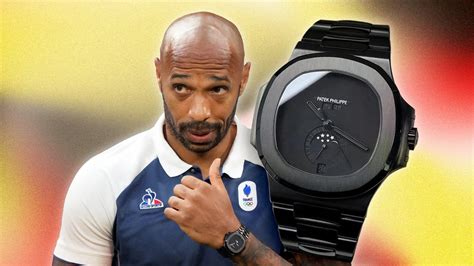 thierry henry patek nautilus.